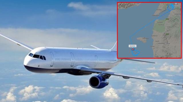 Çanakkale üzerinde bir uçağın çizdiği belirsiz rota sosyal medyada merak konusu oldu