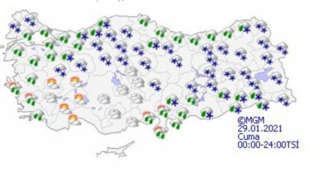 İstanbul'da kar yağışı yarın öğleden sonra etkili olacak! İşte beyaz örtü yapacağı ilçeler