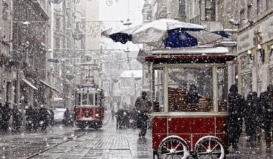 Meteoroloji uyardı! Cuma ve cumartesi günü İstanbul’da kar yağışı bekleniyor
