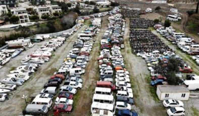 Muğla’da bulunan yediemin otoparklarında binlerce otomobil, motosiklet ve tekne çürümeye terk edildi