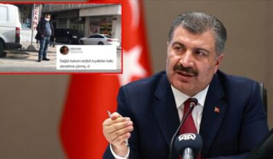 Sağlık Bakanı Fahrettin Koca’ya benzeyen vatandaş sosyal medyada gündem oldu! Espriler havada uçuşuyor