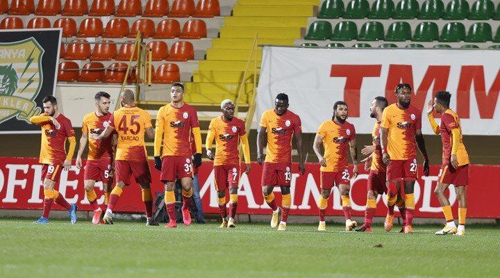 Alanyaspor’u yenen Galatasaray liderliğini sürdürdü