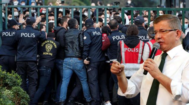 Boğaziçi'ndeki gözaltılara tepki gösteren Davutoğlu, sorunların çözümü için yol gösterdi