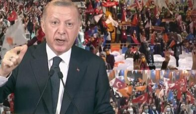 Cumhurbaşkanı Erdoğan’a kongreye damga vuran sözler: Bu lezbiyenlerin mezbiyenlerin dediklerine takılmayalım
