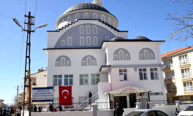 Gölbaşı'nda Hacı Gani Diler Cami ibadete açıldı