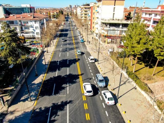 Malatya'da İstasyon Caddesi yenilendi