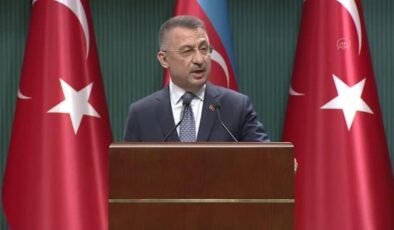 Son dakika gündem: Oktay: “Azerbaycan’la ikili ilişkilerimize ivme kazandıracak yeni eylem maddeleri de dahil 138 karardan oluşan eylem planı üzerinde mutabık kaldık”