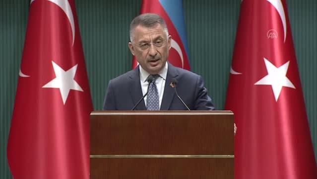 Son dakika gündem: Oktay: Azerbaycan'la ikili ilişkilerimize ivme kazandıracak yeni eylem maddeleri de dahil 138 karardan oluşan eylem planı üzerinde mutabık kaldık 