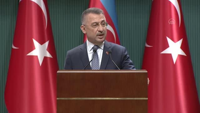 Son dakika gündem: Oktay: Azerbaycan'la ikili ilişkilerimize ivme kazandıracak yeni eylem maddeleri de dahil 138 karardan oluşan eylem planı üzerinde mutabık kaldık 