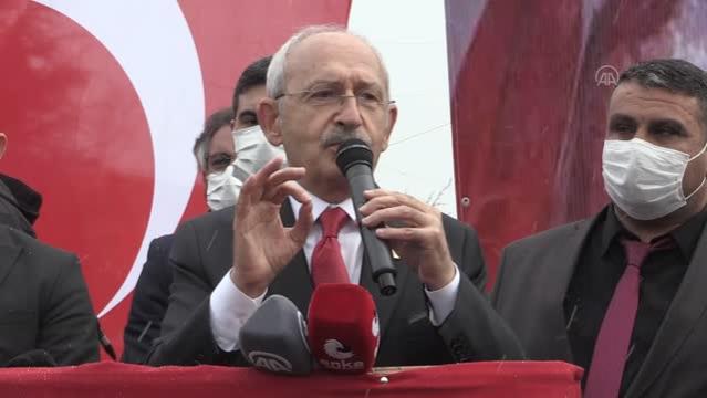 KIRIKKALE - CHP Genel Başkanı Kılıçdaroğlu, belde ve köy ziyareti yaptı