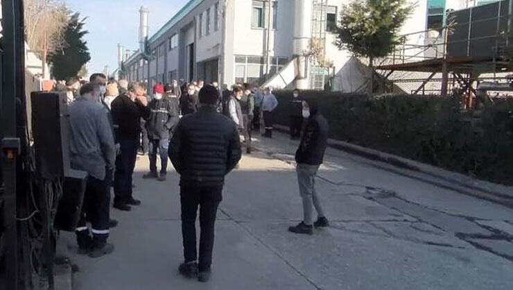 İstanbul Arnavutköyde fabrikada patlama! Yaralılar var