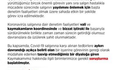 Son dakika haberi… Çerkezköy Kaymakamı Abban hakkında soruşturma açıldı
