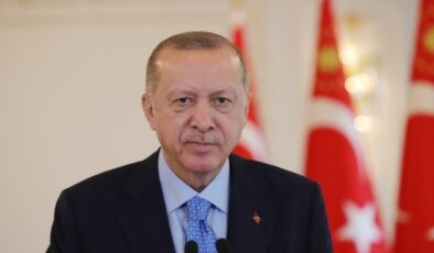 Cumhurbaşkanı Erdoğan, KKTC Cumhurbaşkanı Ersin Tatar ile görüştü