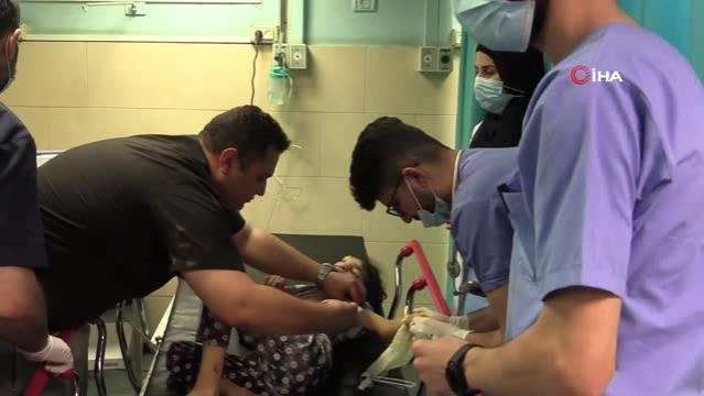 Filistinli doktorlar saldırılar sırasında 385 ameliyat gerçekleştirdi