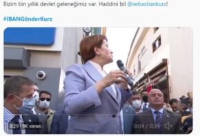 Akşener'den ırkçı lider Kurz'a mülteci yanıtı! "3 milyar euro verelim siz alın" sözleri sosyal medyada kampanyaya dönüştü