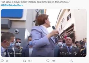 Akşener'den ırkçı lider Kurz'a mülteci yanıtı! "3 milyar euro verelim siz alın" sözleri sosyal medyada kampanyaya dönüştü