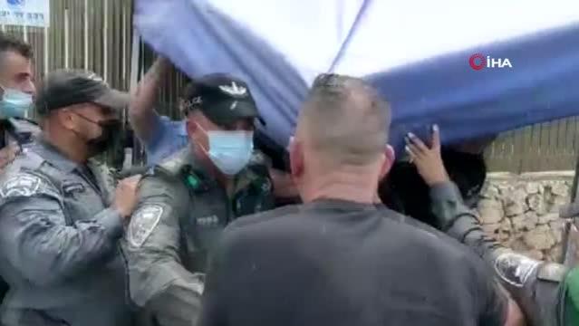 Son dakika haberi... İsrail'de aşı karşıtlarından Başbakan Bennett'in evinin önünde protesto: 5 gözaltı