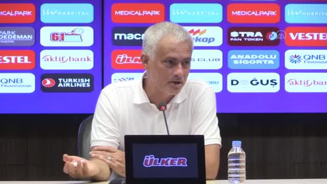 Trabzonspor - Roma maçının ardından - Jose Mourinho