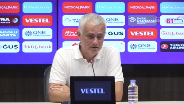 Trabzonspor - Roma maçının ardından - Jose Mourinho