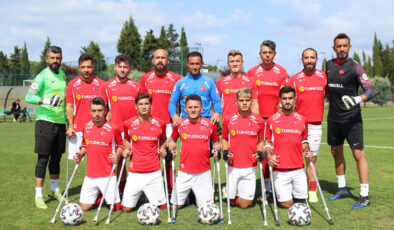 Ampute Futbol Milli Takımı, Gürcistan’ı 10-0 yendi