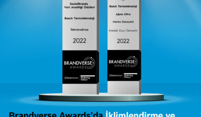Bosch Termoteknoloji’ye Brandverse Awards’tan iki ödül