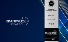 Kâmil Koç başarılı sosyal medya yönetimi ile Brandverse Awards’tan ödül aldı
