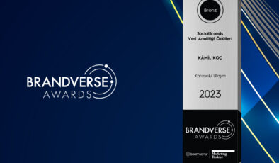Kâmil Koç başarılı sosyal medya yönetimi ile Brandverse Awards’tan ödül aldı