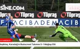 Beşiktaş, Karadağ’ın Buducnost Takımını 5-1 Mağlup Etti