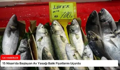 15 Nisan’da Başlayan Av Yasağı Balık Fiyatlarını Uçurdu