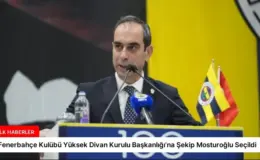 Fenerbahçe Kulübü Yüksek Divan Kurulu Başkanlığı’na Şekip Mosturoğlu Seçildi