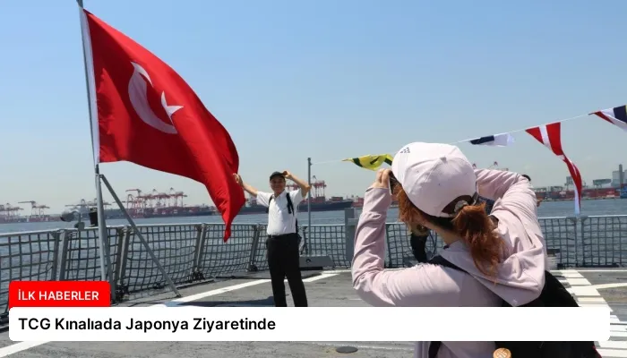 TCG Kınalıada Japonya Ziyaretinde