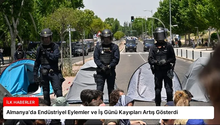 Almanya’da Endüstriyel Eylemler ve İş Günü Kayıpları Artış Gösterdi