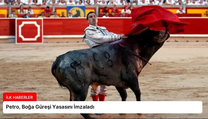 Petro, Boğa Güreşi Yasasını İmzaladı