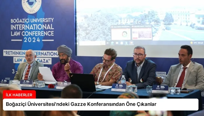 Boğaziçi Üniversitesi’ndeki Gazze Konferansından Öne Çıkanlar