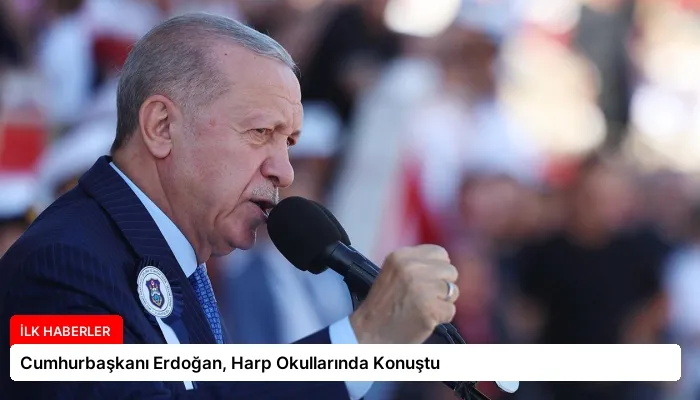 Cumhurbaşkanı Erdoğan, Harp Okullarında Konuştu