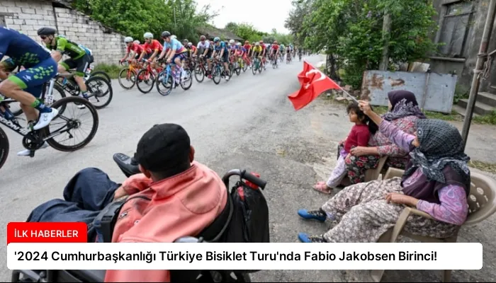 ‘2024 Cumhurbaşkanlığı Türkiye Bisiklet Turu’nda Fabio Jakobsen Birinci!