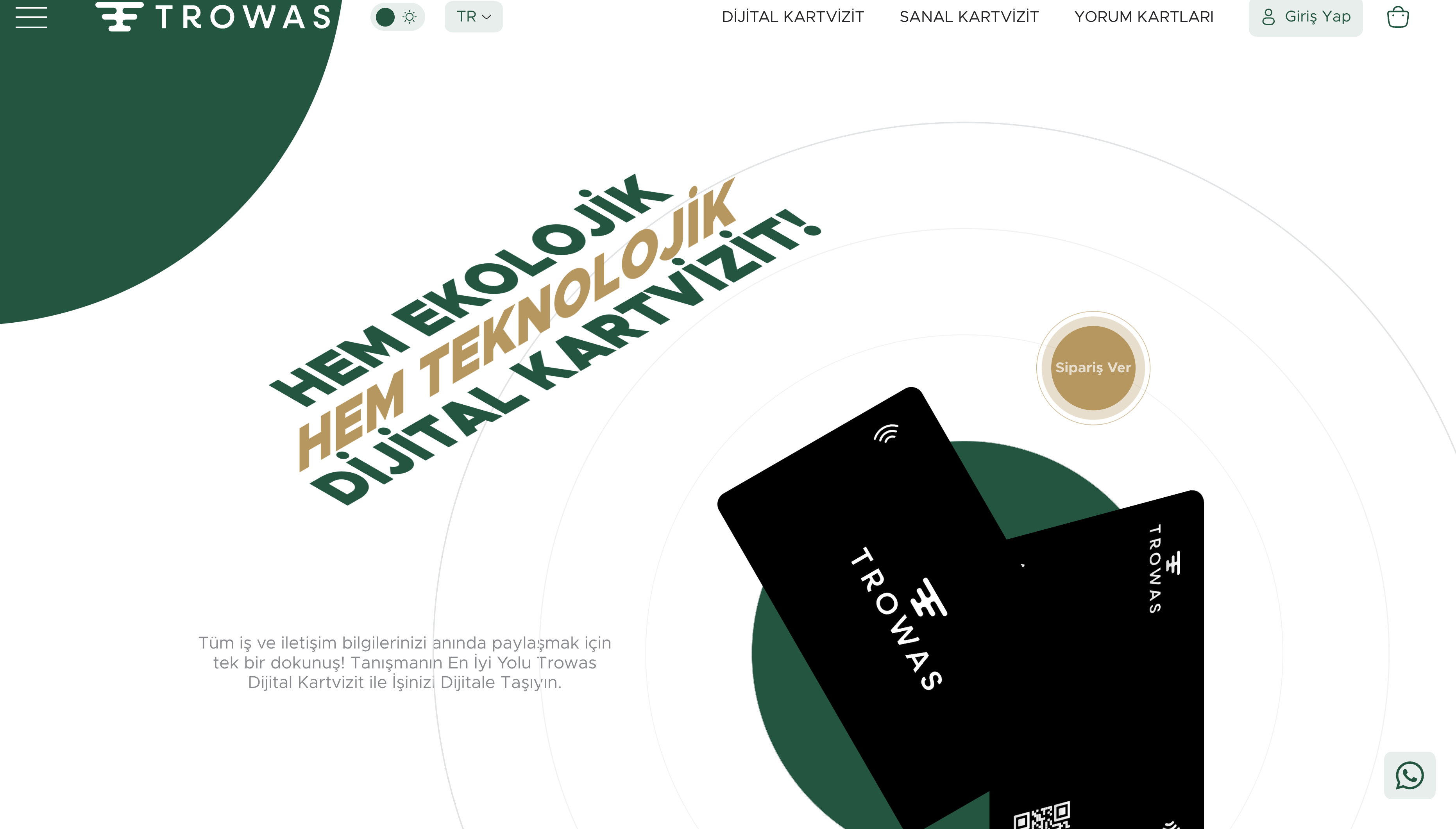 Trowas ile Dijital Çağın Kartviziti: Sanal Kartvizitler