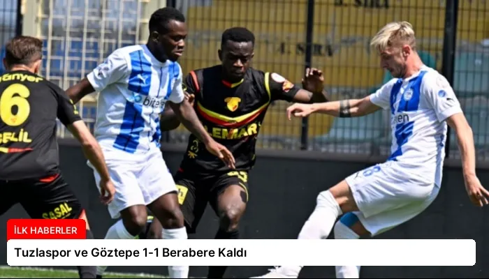 Tuzlaspor ve Göztepe 1-1 Berabere Kaldı