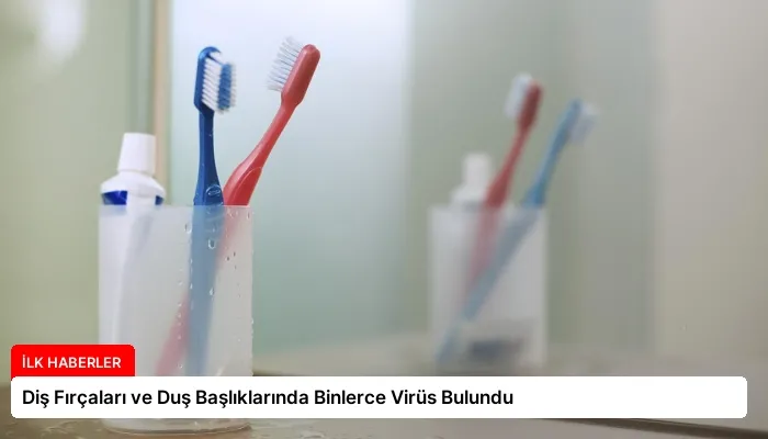 Diş Fırçaları ve Duş Başlıklarında Binlerce Virüs Bulundu