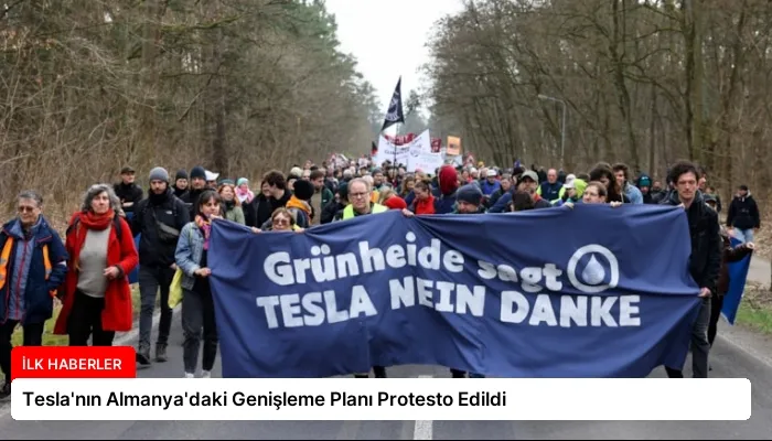 Tesla’nın Almanya’daki Genişleme Planı Protesto Edildi