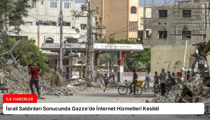 İsrail Saldırıları Sonucunda Gazze’de İnternet Hizmetleri Kesildi