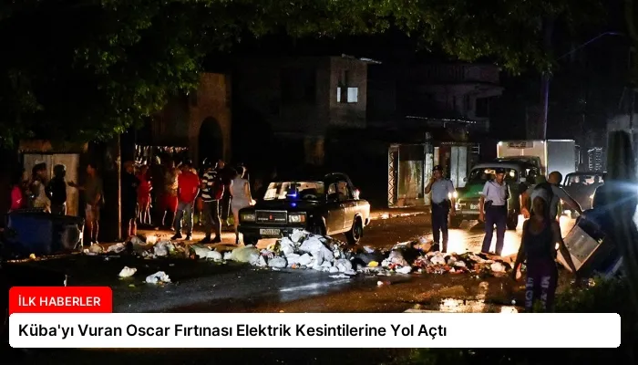 Küba’yı Vuran Oscar Fırtınası Elektrik Kesintilerine Yol Açtı