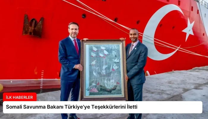 Somali Savunma Bakanı Türkiye’ye Teşekkürlerini İletti