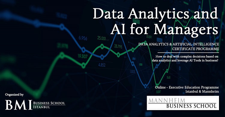 Veri ve yapay zekanın ikiz dönüşümüne liderlik etmeyi hedefleyenler için sertifika programı