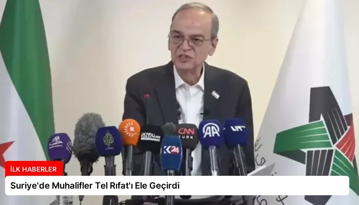 Suriye’de Muhalifler Tel Rıfat’ı Ele Geçirdi