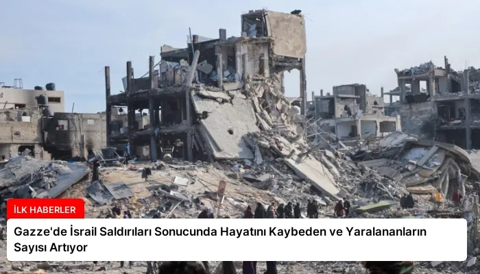 Gazze’de İsrail Saldırıları Sonucunda Hayatını Kaybeden ve Yaralananların Sayısı Artıyor