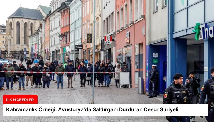 Kahramanlık Örneği: Avusturya’da Saldırganı Durduran Cesur Suriyeli
