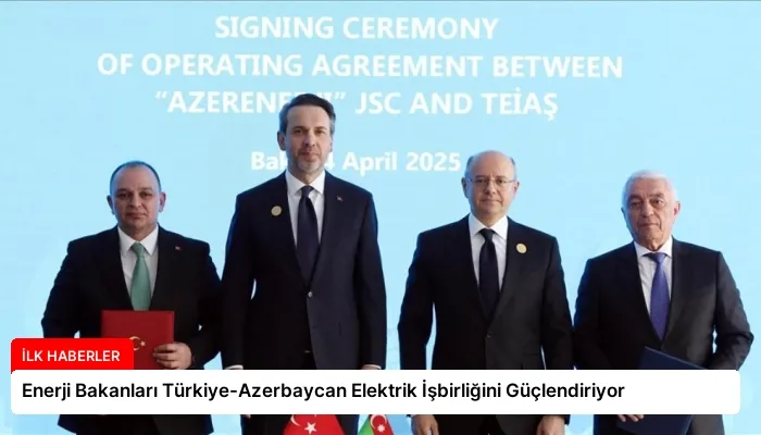 Enerji Bakanları Türkiye-Azerbaycan Elektrik İşbirliğini Güçlendiriyor