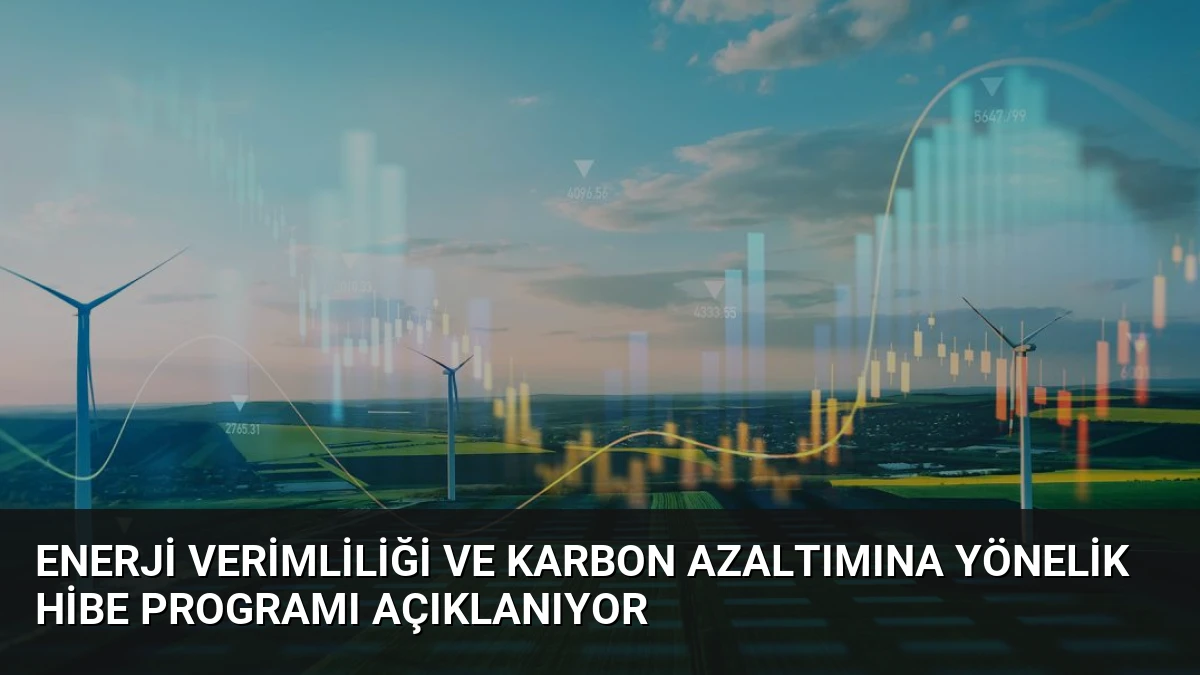 Enerji Verimliliği ve Karbon Azaltımına Yönelik Hibe Programı Açıklanıyor