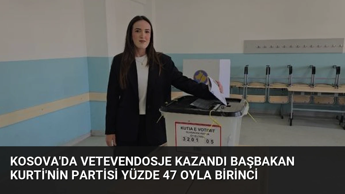 Kosova’da Vetevendosje Kazandı Başbakan Kurti’nin Partisi Yüzde 47 Oyla Birinci